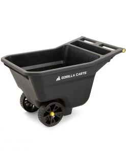 Best deal ✨ Gorilla Carts Wheelbarrows & Yard Carts 5-cu ft Plastic Yard Cart 😀