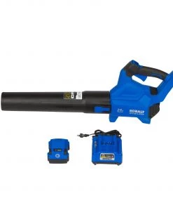 Cheap 💯 Kobalt Leaf Blowers 24-volt Max 500-CFM Brushless Handheld Cordless Electric Leaf Blower 4 Ah (Battery & Charger Included) 🎁