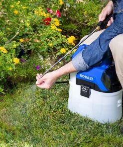 Cheapest 💯 Kobalt Spreaders & Sprayers 2.11-Gallon Plastic Handheld Sprayer 👏 -Deals Outdoor Tools Store 16677516