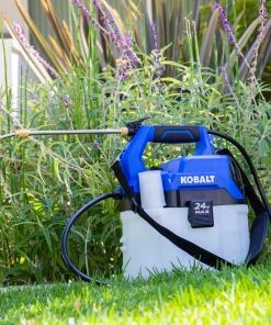 Cheapest 💯 Kobalt Spreaders & Sprayers 2.11-Gallon Plastic Handheld Sprayer 👏 -Deals Outdoor Tools Store 16677518