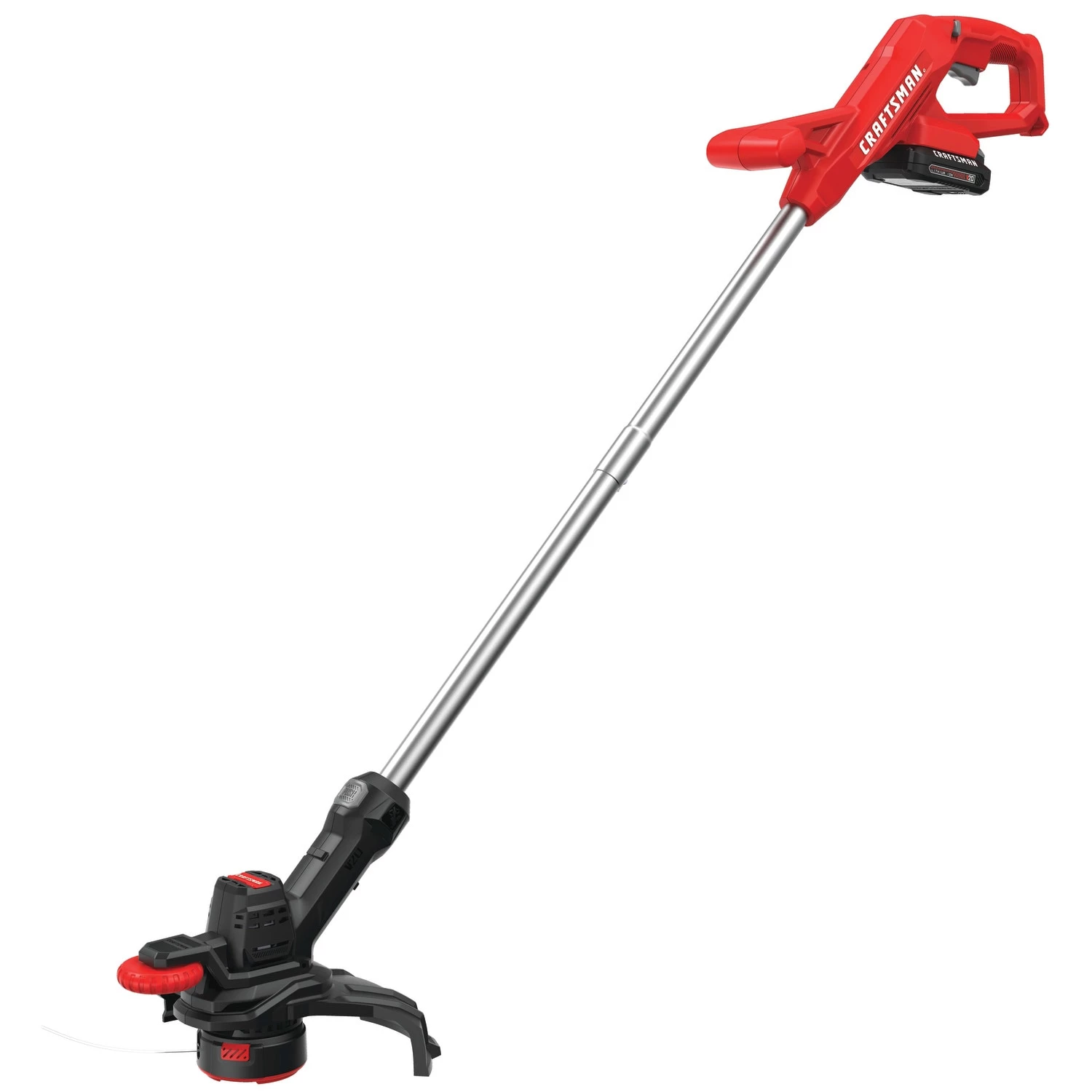 Outlet 🎉 CRAFTSMAN Trimmers & Edgers V20 20-volt Max 10-in Straight Cordless String Trimmerwith Edger Capable (Battery Included)) ✨ 1 Outlet 🎉 CRAFTSMAN Trimmers & Edgers V20 20-volt Max 10-in Straight Cordless String Trimmerwith Edger Capable (Battery Included)) ✨