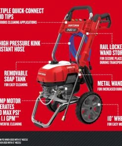 Coupon โค๏ธ CRAFTSMAN Pressure Washers 2400-PSI 1.1-GPM Cold Water Electric Pressure Washer ๐ 25 Coupon โค๏ธ CRAFTSMAN Pressure Washers 2400-PSI 1.1-GPM Cold Water Electric Pressure Washer ๐ -Deals Outdoor Tools Store 16809091