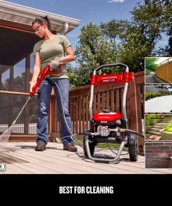 Best deal ❤️ CRAFTSMAN Pressure Washers 2100-PSI 1.2-GPM Cold Water Electric Pressure Washer ⭐ -Deals Outdoor Tools Store 16809107