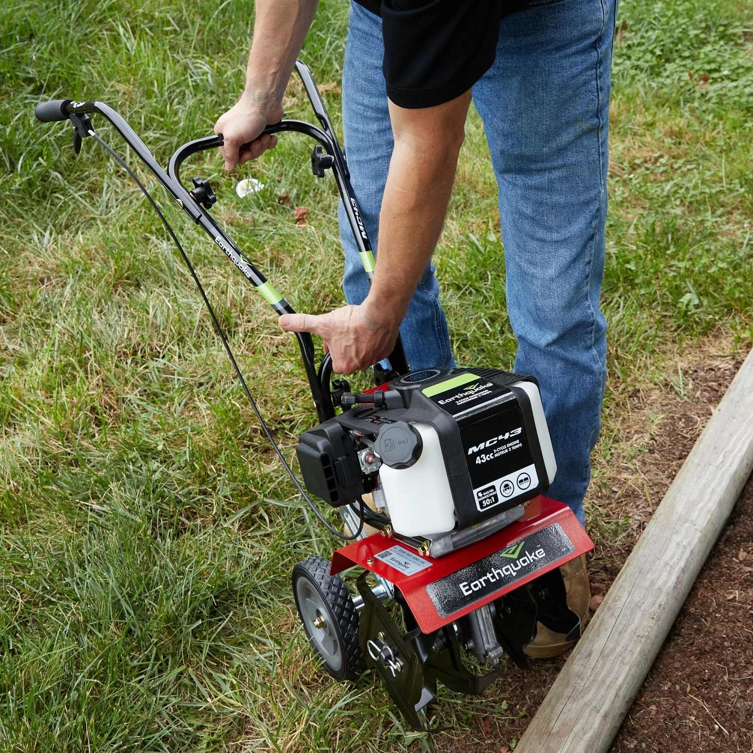 Hot Sale ๐งจ Earthquake Tillers & Cultivators MC43 43-cc 2-Cycle 10-in Forward-rotating Gas Cultivator ๐ 2 Hot Sale ๐งจ Earthquake Tillers & Cultivators MC43 43-cc 2-Cycle 10-in Forward-rotating Gas Cultivator ๐ - Image 2