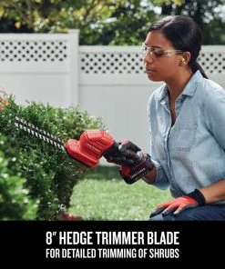 Wholesale 👍 CRAFTSMAN Trimmers & Edgers 20-Volt Max 8-in Dual Cordless Electric Hedge Trimmer 1.5 Ah (Battery & Charger Included) 🔥 -Deals Outdoor Tools Store 17851973