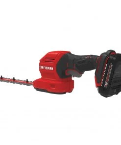 Wholesale 👍 CRAFTSMAN Trimmers & Edgers 20-Volt Max 8-in Dual Cordless Electric Hedge Trimmer 1.5 Ah (Battery & Charger Included) 🔥 -Deals Outdoor Tools Store 40880245