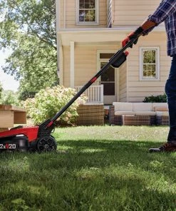 Best Sale ✔️ CRAFTSMAN Lawn Mowers 2x20V 20-Volt Max Brushless 20-in Push Cordless Electric Lawn Mower 5 Ah (Battery and Charger Included) ✨ -Deals Outdoor Tools Store 40885462