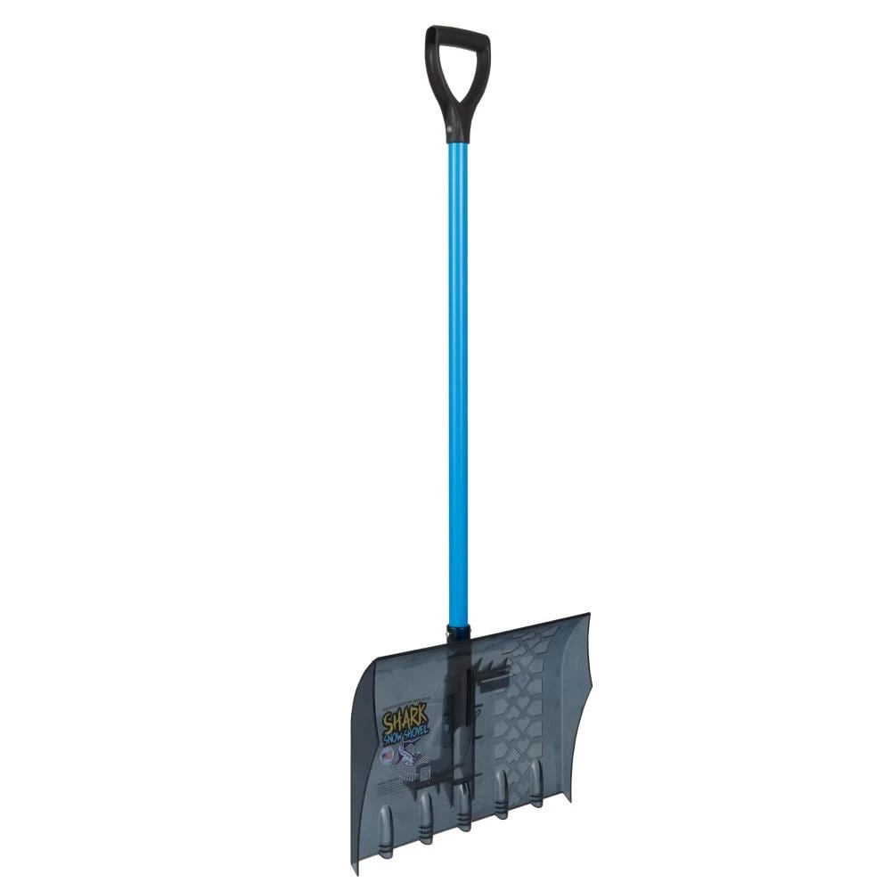 Coupon 🤩 Shark Snow Shovel Lawn & Garden Hand Tools 18-in Poly Snow Shovel with 43-in Steel Handle 🛒 2 Coupon 🤩 Shark Snow Shovel Lawn & Garden Hand Tools 18-in Poly Snow Shovel with 43-in Steel Handle 🛒 - Image 2