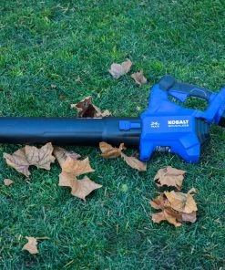 Cheap 💯 Kobalt Leaf Blowers 24-volt Max 500-CFM Brushless Handheld Cordless Electric Leaf Blower 4 Ah (Battery & Charger Included) 🎁 -Deals Outdoor Tools Store 42186950