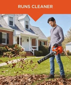 Coupon 🔥 BLACK+DECKER Leaf Blowers 9-Amp 450-CFM 140-MPH Corded Electric Leaf Blower 😍 -Deals Outdoor Tools Store 42427320