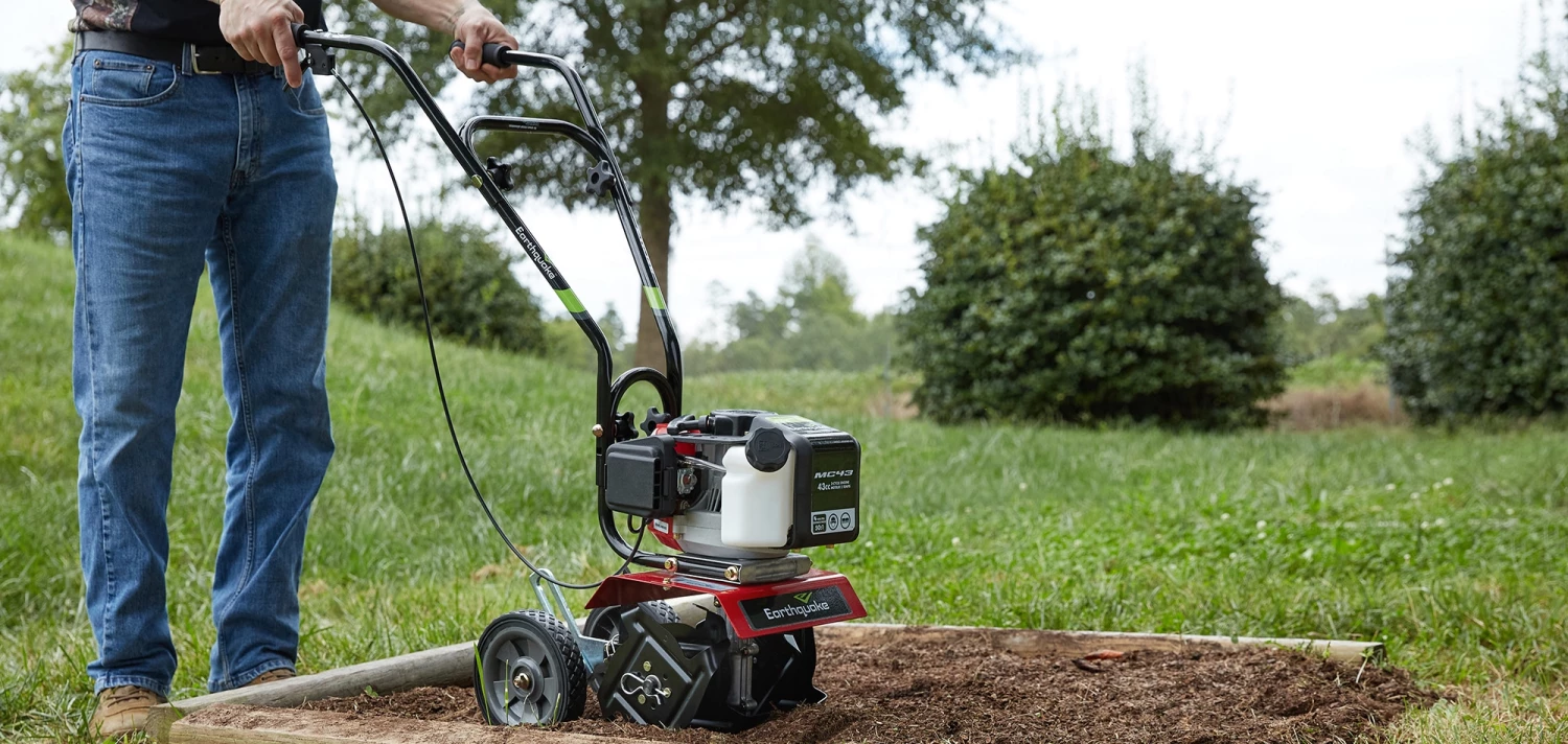 Hot Sale ๐งจ Earthquake Tillers & Cultivators MC43 43-cc 2-Cycle 10-in Forward-rotating Gas Cultivator ๐ 8 Hot Sale ๐งจ Earthquake Tillers & Cultivators MC43 43-cc 2-Cycle 10-in Forward-rotating Gas Cultivator ๐ - Image 8