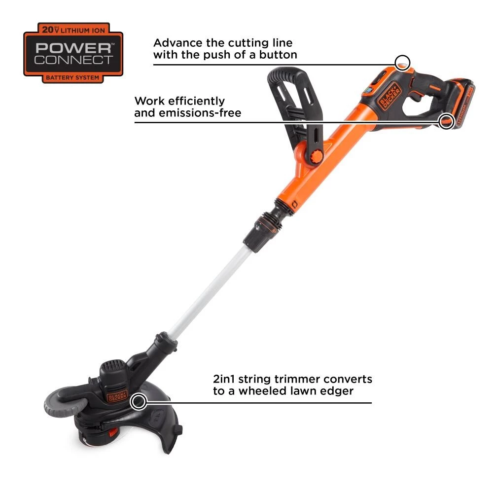 Coupon ๐ BLACK+DECKER Trimmers & Edgers EASYFEED 20-Volt Max 12-in Straight Cordless String Trimmer With Edger Capable (Battery Included) ๐ 11 Coupon ๐ BLACK+DECKER Trimmers & Edgers EASYFEED 20-Volt Max 12-in Straight Cordless String Trimmer With Edger Capable (Battery Included) ๐ - Image 11