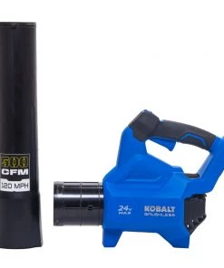 Best Pirce ✔️ Kobalt Leaf Blowers 24-volt Max 500-CFM Brushless Handheld Cordless Electric Leaf Blower (Tool Only) 🤩 -Deals Outdoor Tools Store 42554775