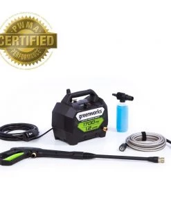 Buy ๐ฏ Greenworks Pressure Washers 1700-PSI 1.2-GPM Cold Water Electric Pressure Washer โ๏ธ