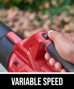 Outlet 🔥 SKIL Leaf Blowers PWR CORE 20-volt 400-CFM Brushless Handheld Cordless Electric Leaf Blower 4 Ah (Battery & Charger Included) 🔥 -Deals Outdoor Tools Store 43289537