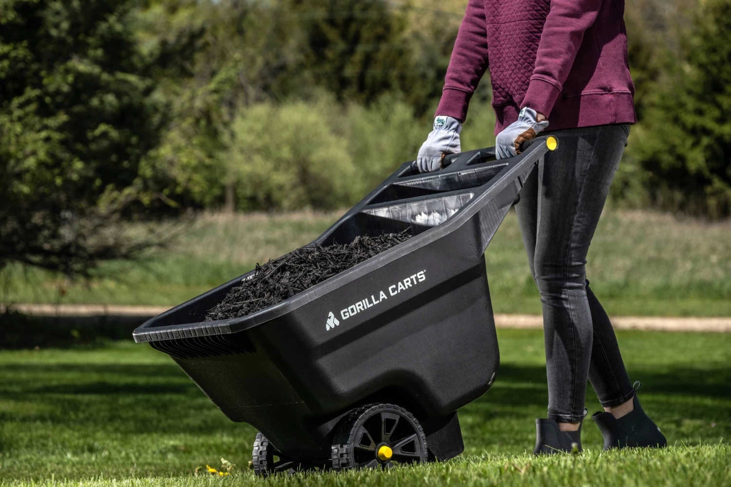 Best deal ✨ Gorilla Carts Wheelbarrows & Yard Carts 5-cu ft Plastic Yard Cart 😀 12 Best deal ✨ Gorilla Carts Wheelbarrows & Yard Carts 5-cu ft Plastic Yard Cart 😀 - Image 12