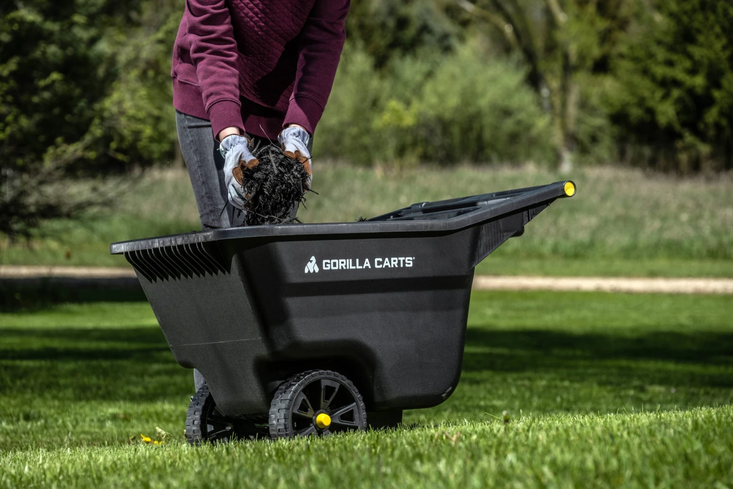 Best deal ✨ Gorilla Carts Wheelbarrows & Yard Carts 5-cu ft Plastic Yard Cart 😀 11 Best deal ✨ Gorilla Carts Wheelbarrows & Yard Carts 5-cu ft Plastic Yard Cart 😀 - Image 11