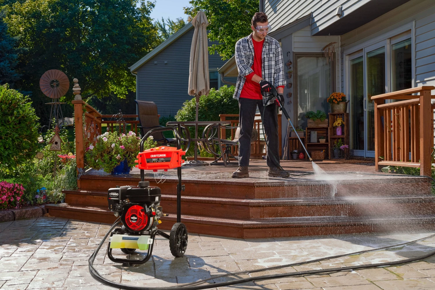 Top 10 🎁 CRAFTSMAN Pressure Washers 3000 PSI 2.3-Gallon Cold Water Gas Pressure Washer Briggs & Stratton Engine 😀 9 Top 10 🎁 CRAFTSMAN Pressure Washers 3000 PSI 2.3-Gallon Cold Water Gas Pressure Washer Briggs & Stratton Engine 😀 - Image 9