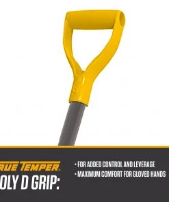 Best reviews of 😀 True Temper Lawn & Garden Hand Tools 18-in Poly Snow Shovel with 38-in Steel Handle 🔔 -Deals Outdoor Tools Store 46301995