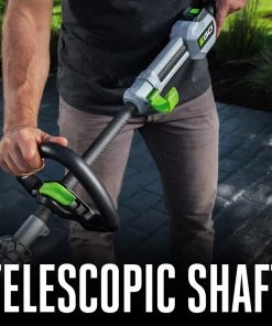 Best reviews of 😀 EGO Trimmers & Edgers POWER+ POWERLOAD with LINE IQ 56-volt 16-in Telescopic Cordless String Trimmer (Battery Included) 🎁 -Deals Outdoor Tools Store 46418085